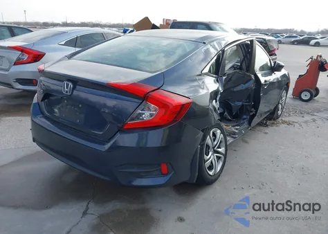 2018 Honda Civic Lx from USA, damaged, VIN 19XFC2F55JE009317